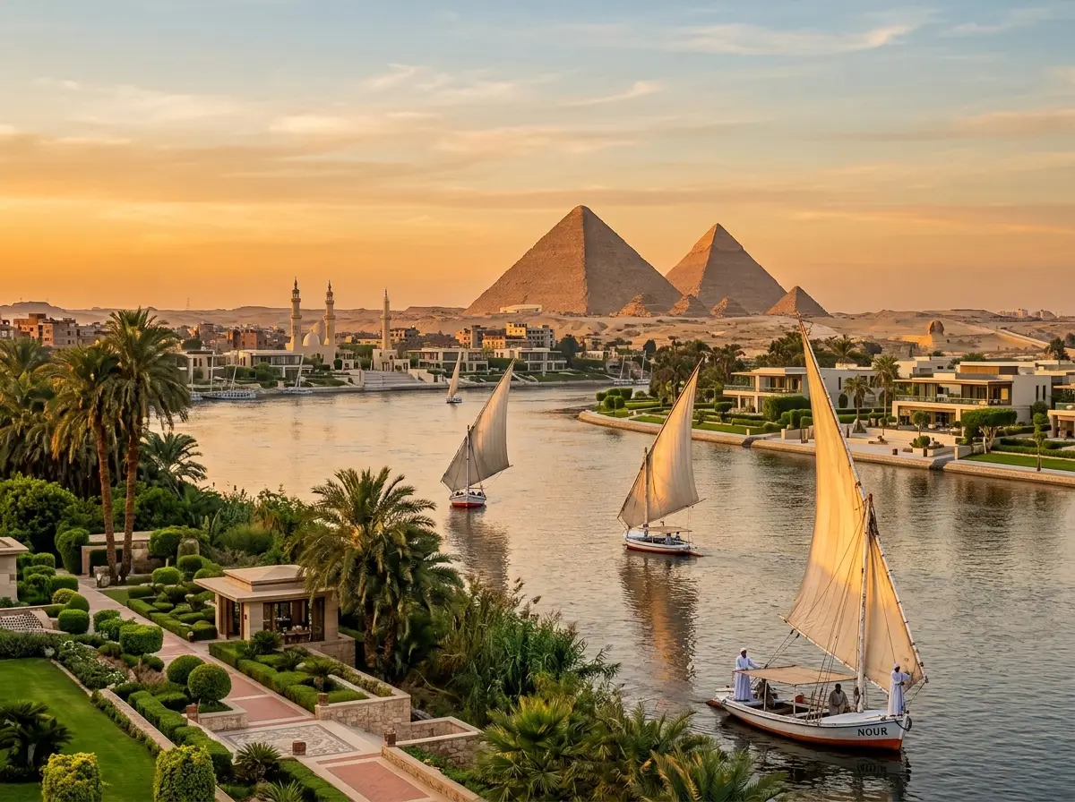 Pyramids of Giza, Egypt